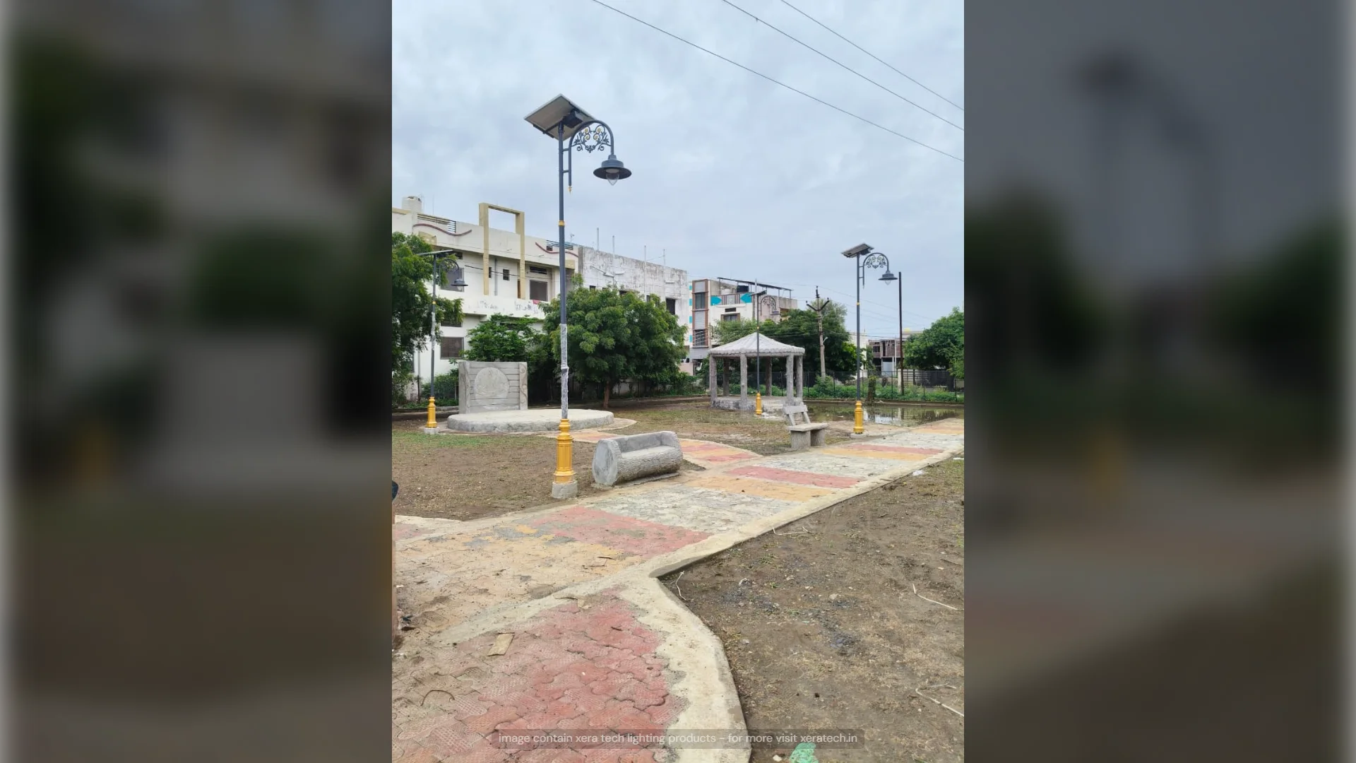 Decorative Solar Light Installation on Railway Station Road thumbnail 2