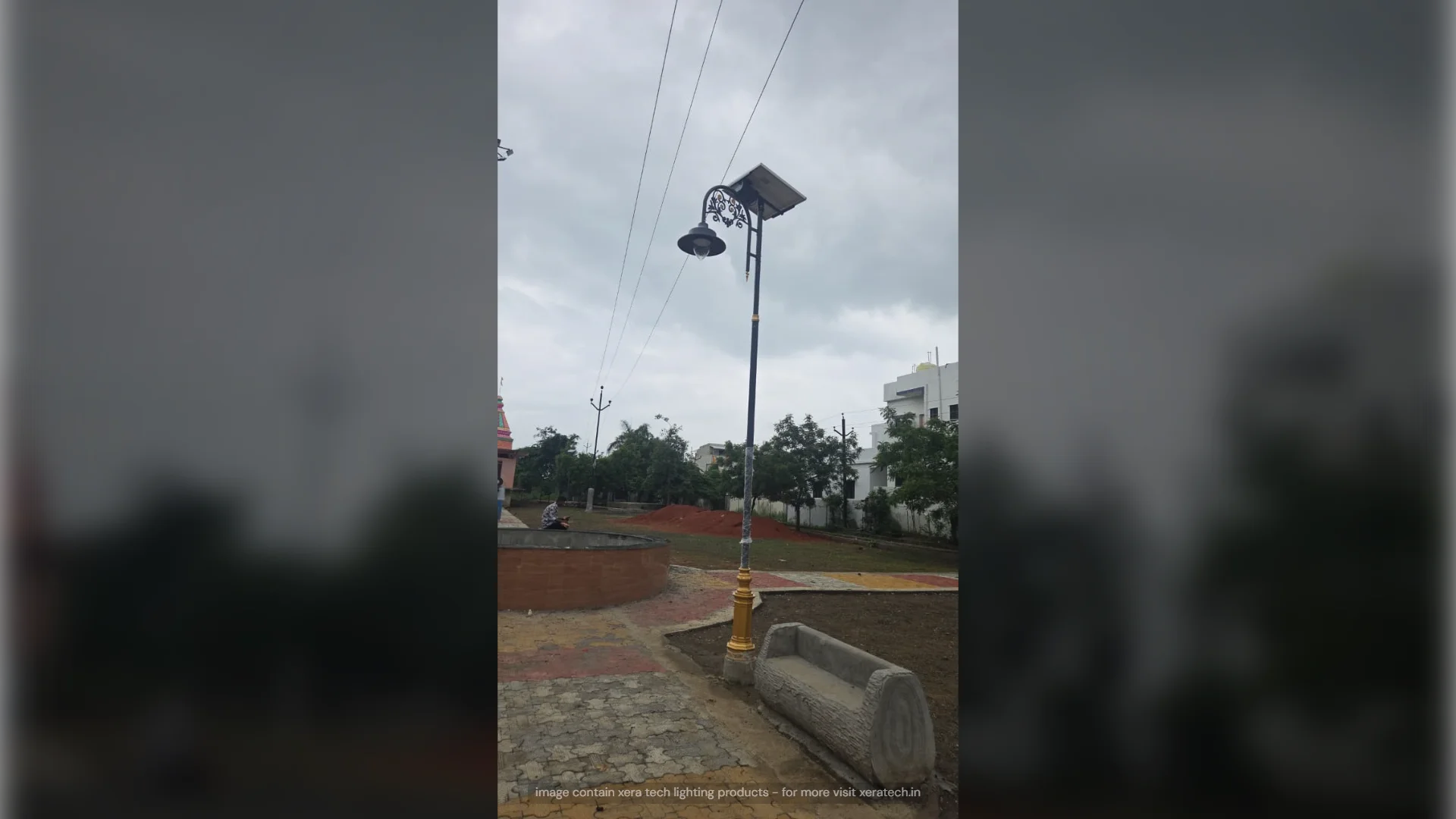 Decorative Solar Light Installation on Railway Station Road thumbnail 3