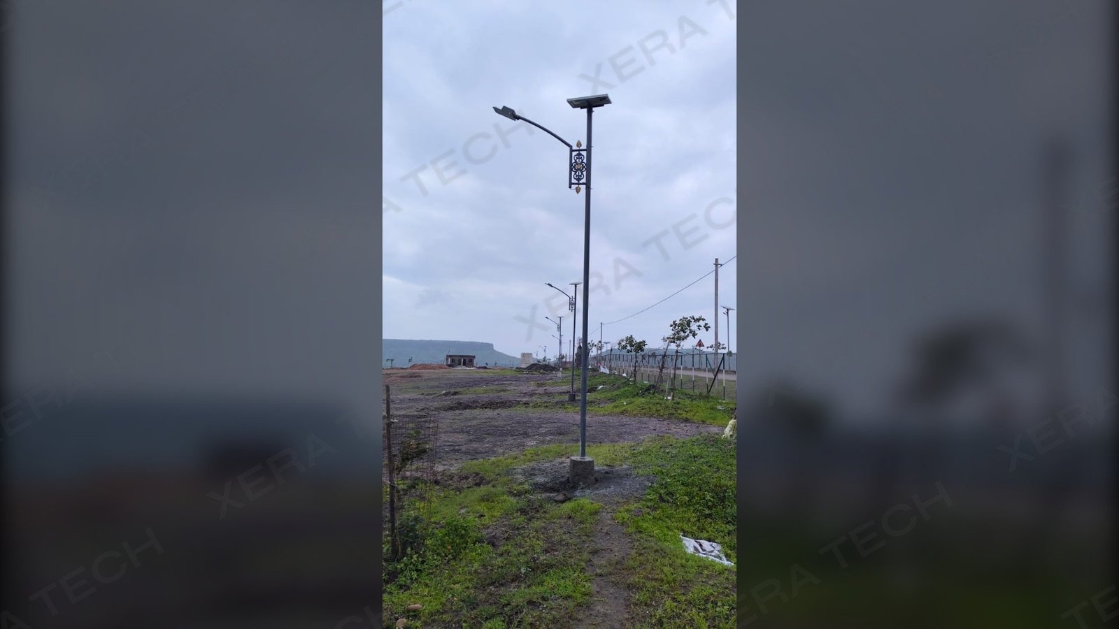 Decorative Solar Street Light Installation at Kalwan thumbnail 2
