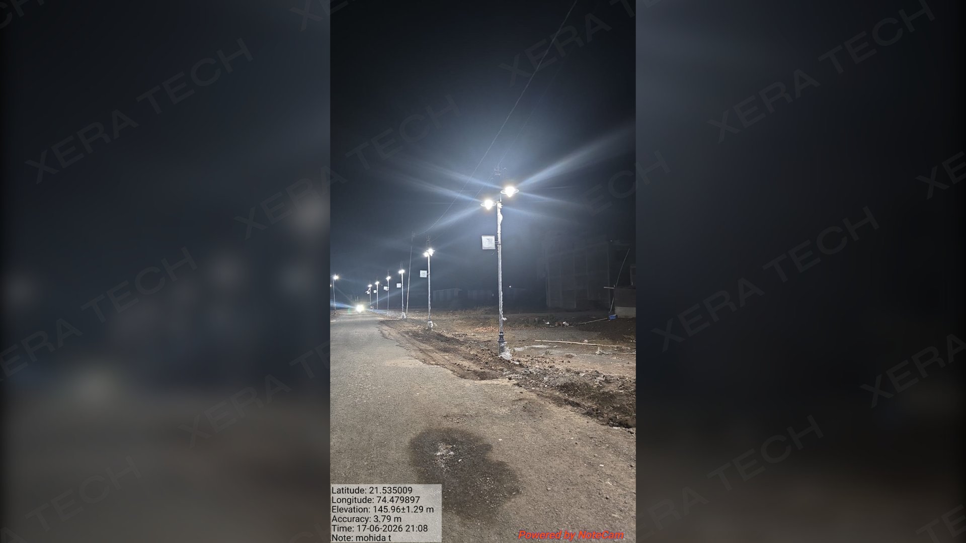 Decorative Street Light Installation in Nandurbar – main project image