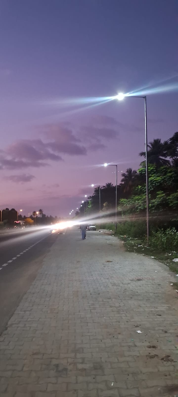 Illuminating Andhra pradesh Streets