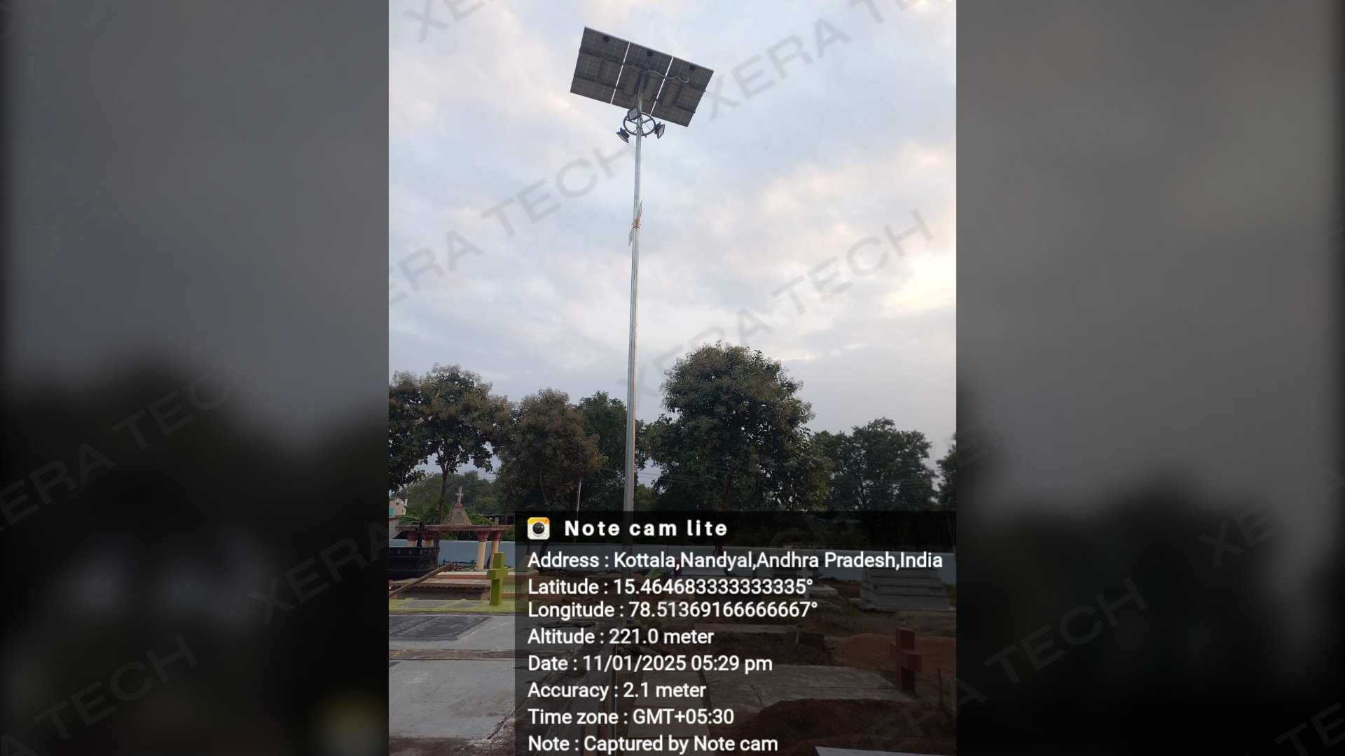 Solar High Mast Light Installation in Hyderabad thumbnail 6