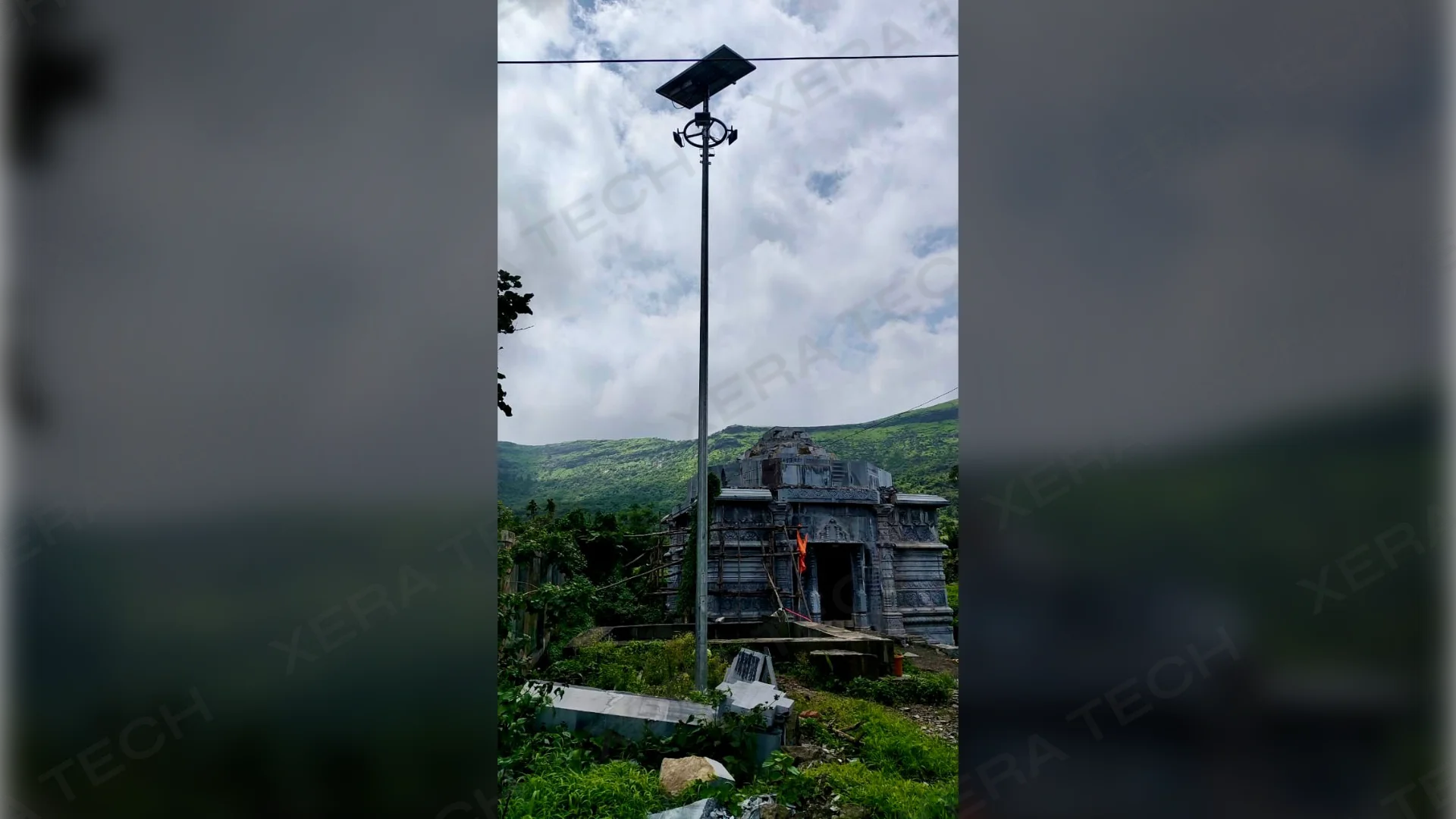 Solar Highmast Light Installation at Kalwan Nashik thumbnail 4