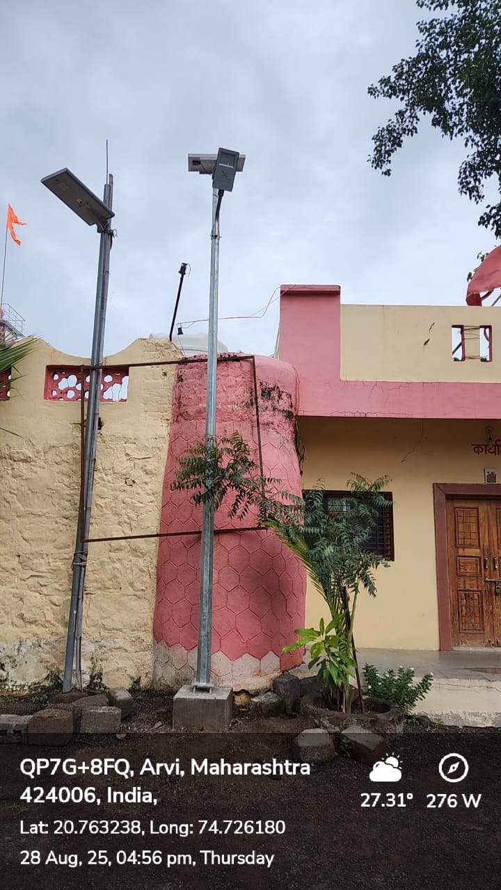 Solar Street Installation at Dhule - Gallery Image 10