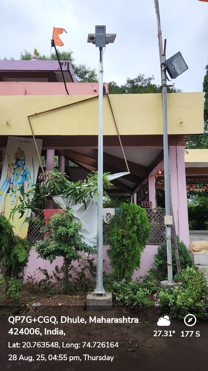 Solar Street Installation at Dhule - Gallery Image 12