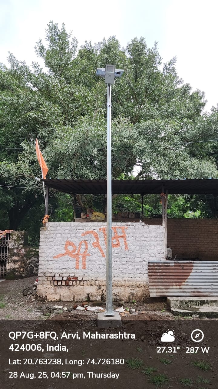 Solar Street Installation at Dhule - Gallery Image 8