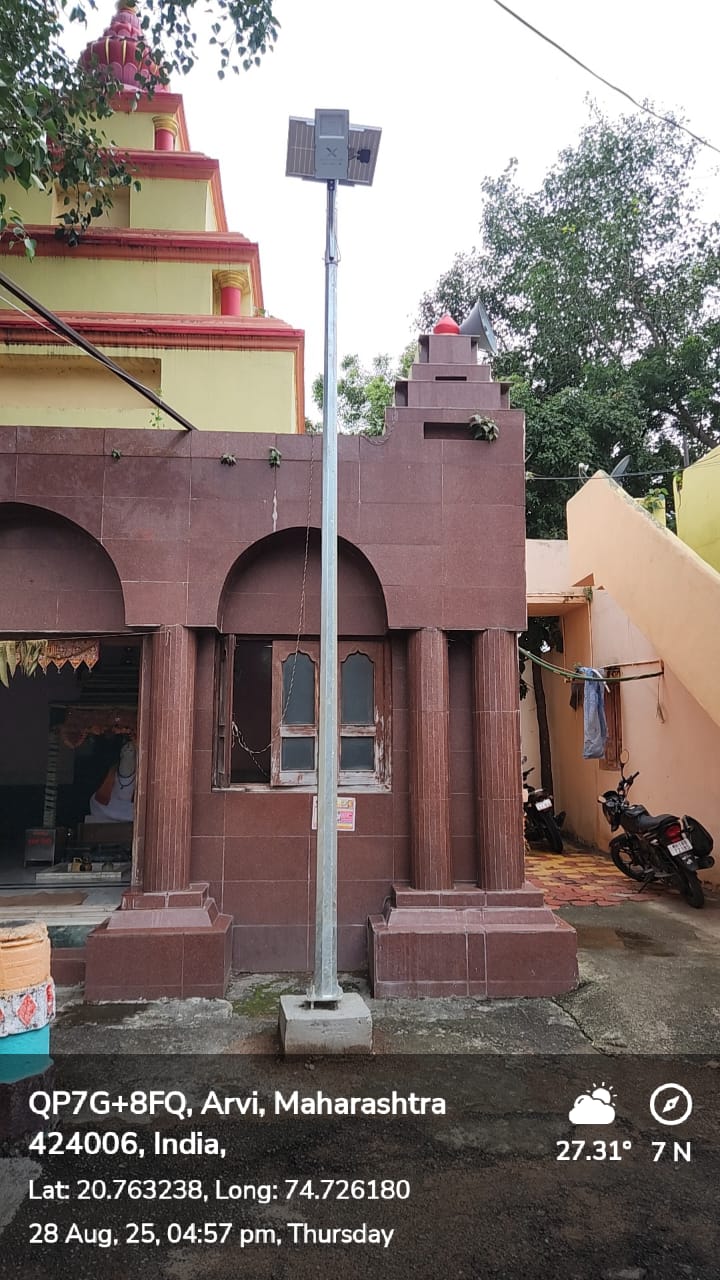 Solar Street Installation at Dhule - Gallery Image 9