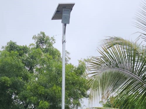 Solar Street Light Installation At Igatpuri Nashik - Gallery Image 5