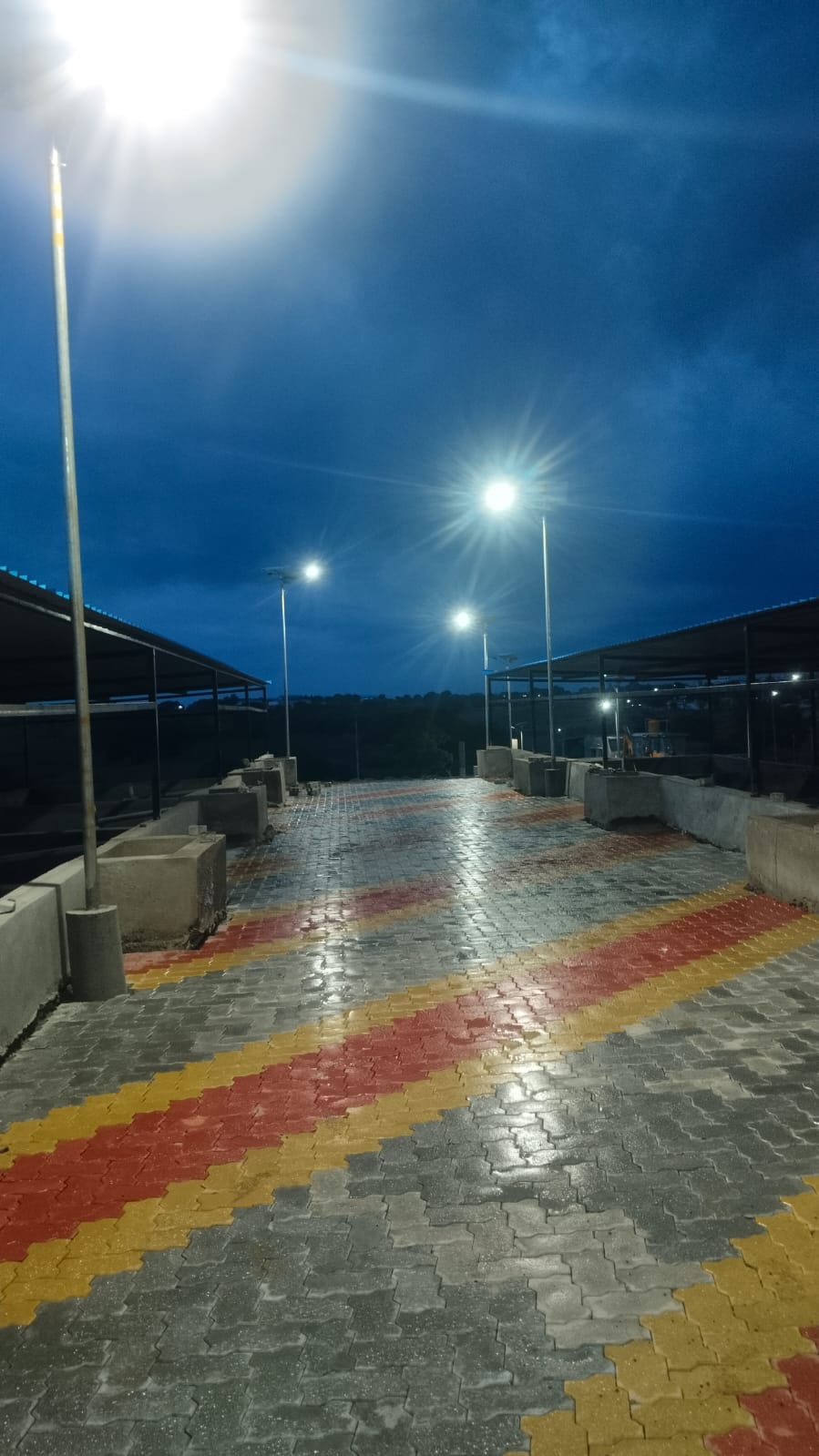 Solar street Light Installation at Karnataka - Main Project Image