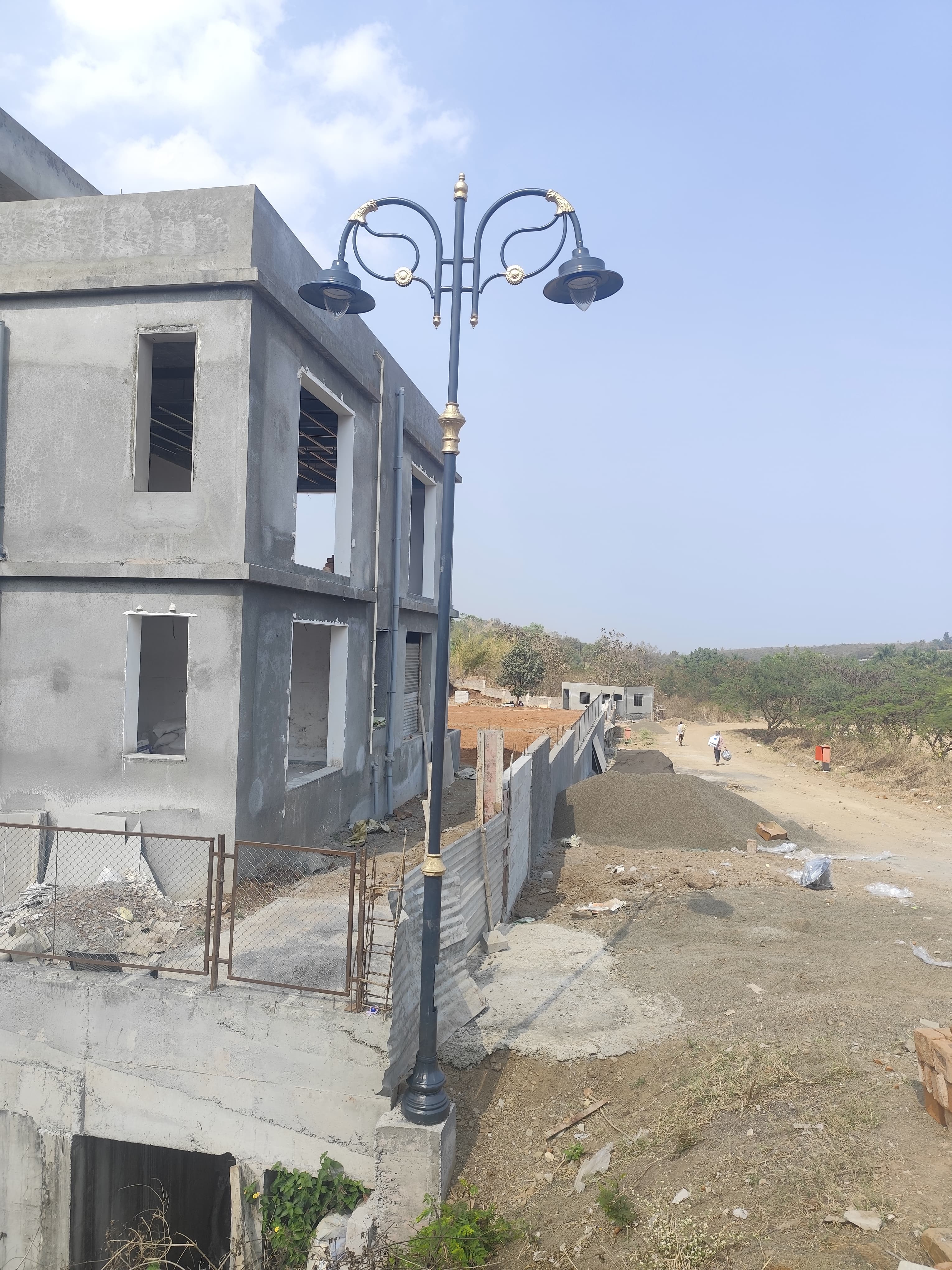 Premium LED decorative poles at residential township Nashik